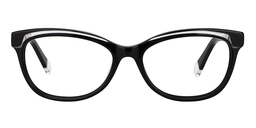Justin Oval Black Glasses0