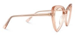 Shanne Geometric Beige Glasses2