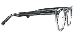 Lucie Cateye Gray Glasses2