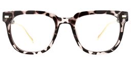 Lashan Square Dark-Tortoise Glasses0