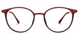 Judsy Round Red Glasses0