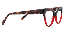 Ingrid Cateye Red Glasses4