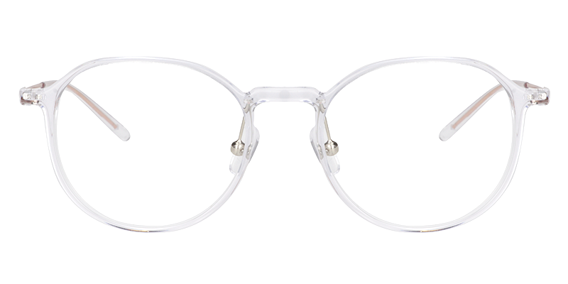Round Clear Glasses | Zeelool Eyeglasses0