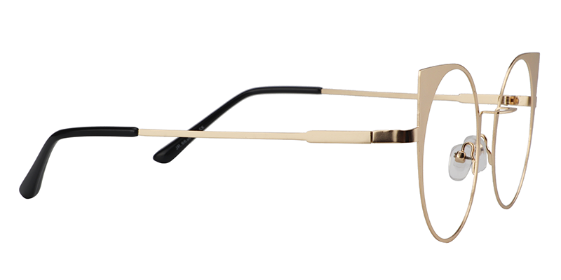 Cateye Gold Glasses4