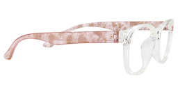 Heidi Rectangle Clear Glasses4