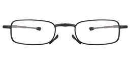 Alice Rectangle Black Reading Glasses0
