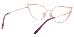 Phoenix Cateye Purple Glasses3