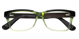 Natasha Browline Green Glasses1