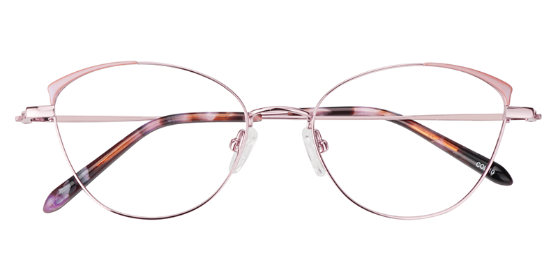 Cateye Pink Glasses1