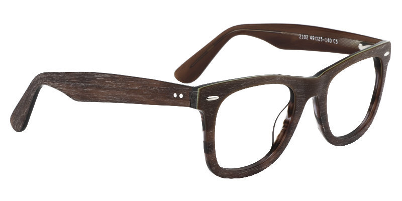 Rectangle Brown Glasses3