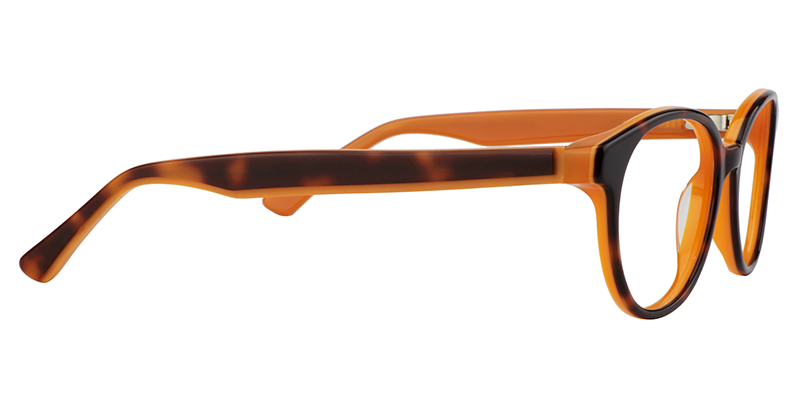 Oval Orange Glasses4