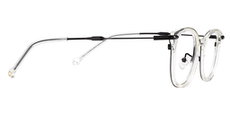 Justin Round Black Glasses4