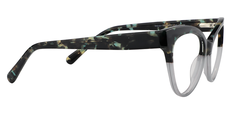 Cateye Gray Glasses4