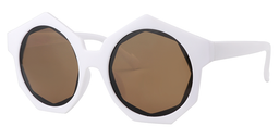 Elliot Geometric White Sunglasses2