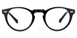 Vicente Round Black Glasses0