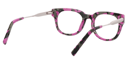 Anita Round Bright Pink Glasses5