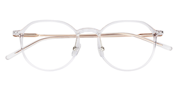 Sawyer Round Clear Glasses1