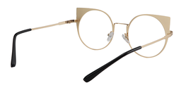 Ursula Cateye Gold Glasses5