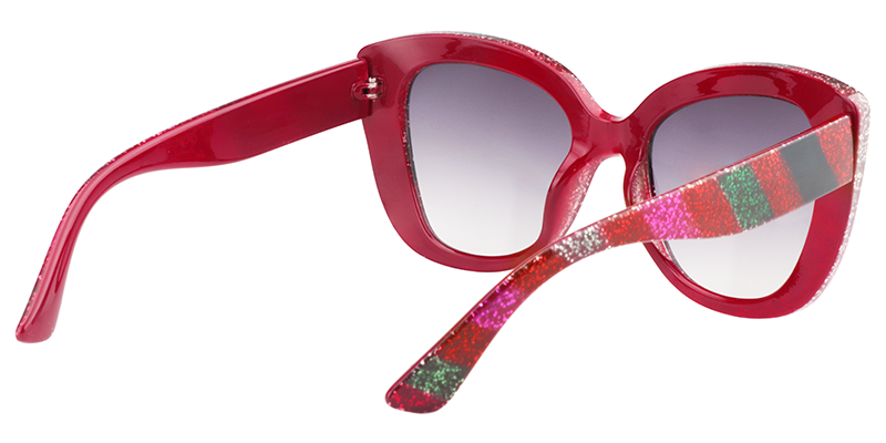 Butterfly Red Sunglasses | Zeelool Sunglasses5