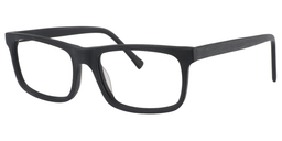Absalom Black Rectangle Glasses 2