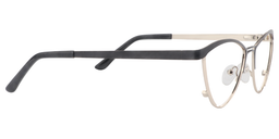 Roxanne Browline Black Glasses4