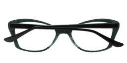 Brianna Cat Eye Green Glasses4