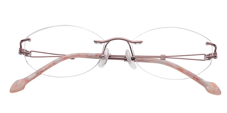Leisha Oval Titanium Glasses
