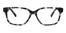 Dawson Rectangle Black Glasses 0
