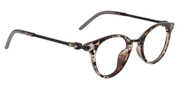 Benton Round Dark Tortoise Glasses3