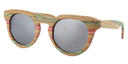 Juanita Round Silver Sunglasses2