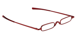 Karol Oval Red Reading Glasses3