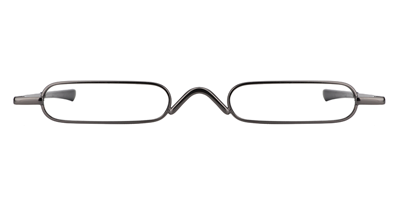 Oval Dark Gray Reading Glasses | Zeelool Reading Glasses0