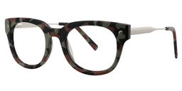 Anita Round Green Glasses2