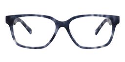 Dawson Rectangle Blue Glasses 0