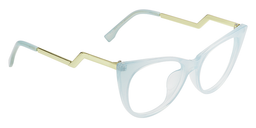 Susanna Cat Eye Green Glasses2