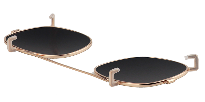 Clip-On Gray Sunglasses | Zeelool Sunglasses6