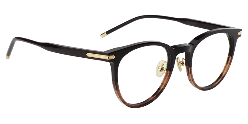 Round Brown Glasses | Zeelool Optical Online3