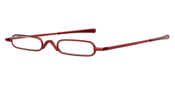 Karol Oval Red Reading Glasses2