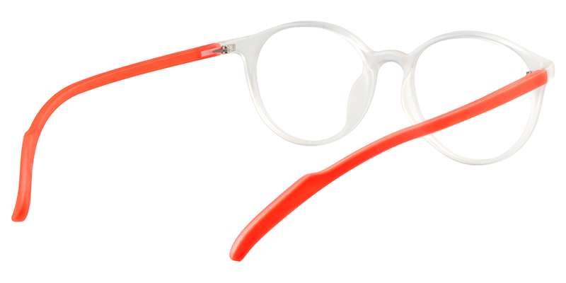 Round Clear Glasses | Zeelool Eyeglasses5