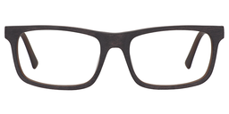Absalom Rectangle Brown Glasses 0