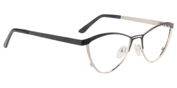 Roxanne Browline Black Glasses3