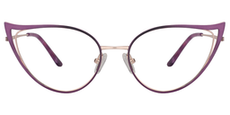 Phoenix Cateye Purple Glasses1