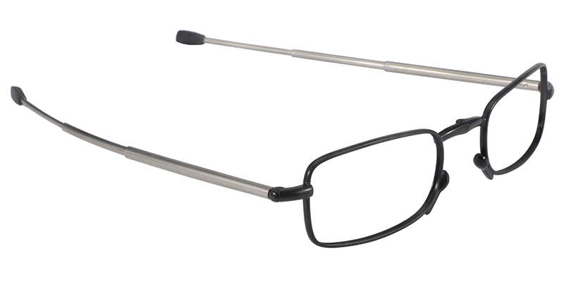 Rectangle Black Reading Glasses | Zeelool Reading Glasses3
