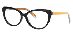 Adelina Cat Eye Black Glasses2