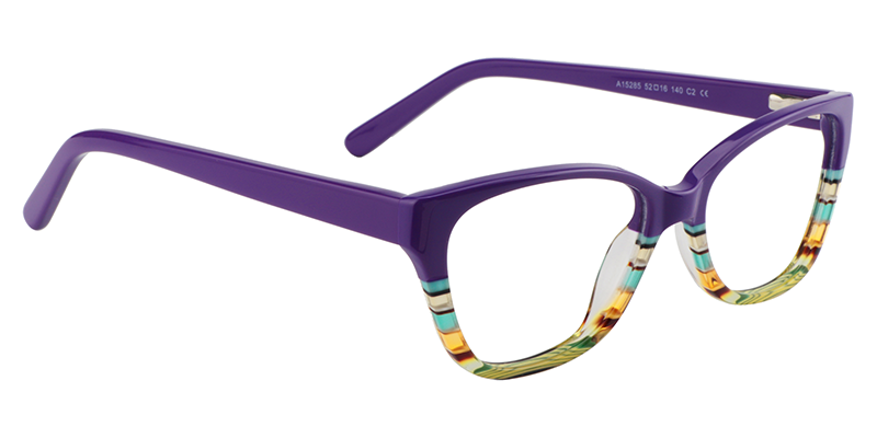 Rectangle Purple Glasses3