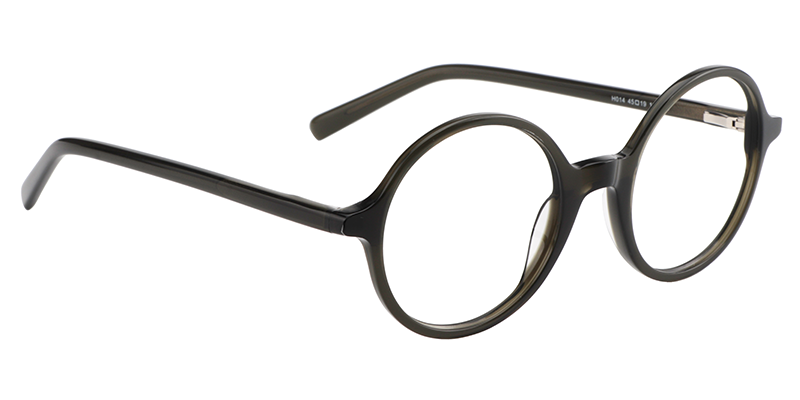 Round Dark Green Glasses3