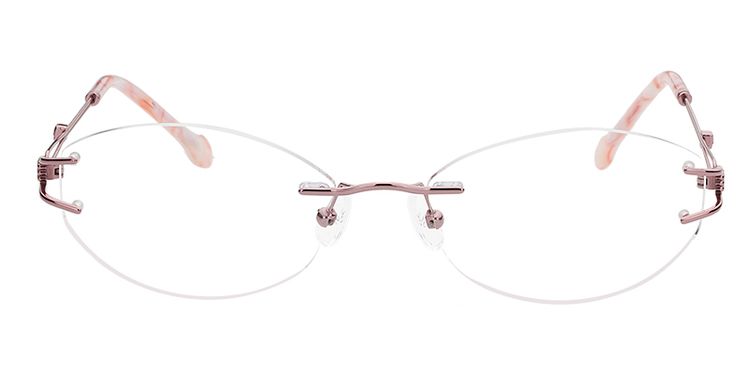 Leisha Oval Titanium Glasses
