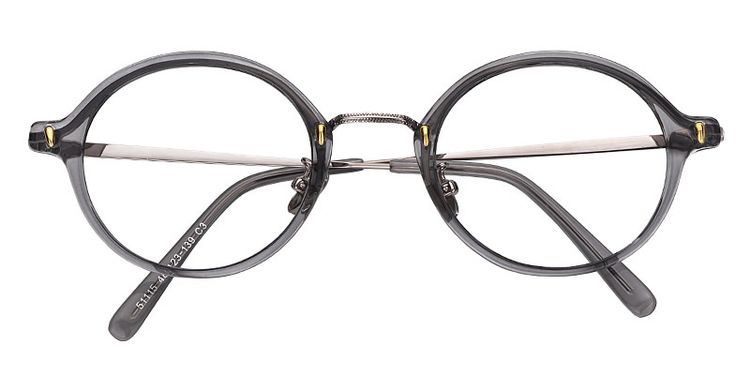 Beale Round Gray Glasses