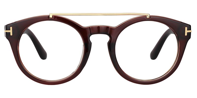 Tam Aviator Burnt Umber Glasses