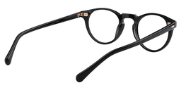 Vicente Round Black Glasses5